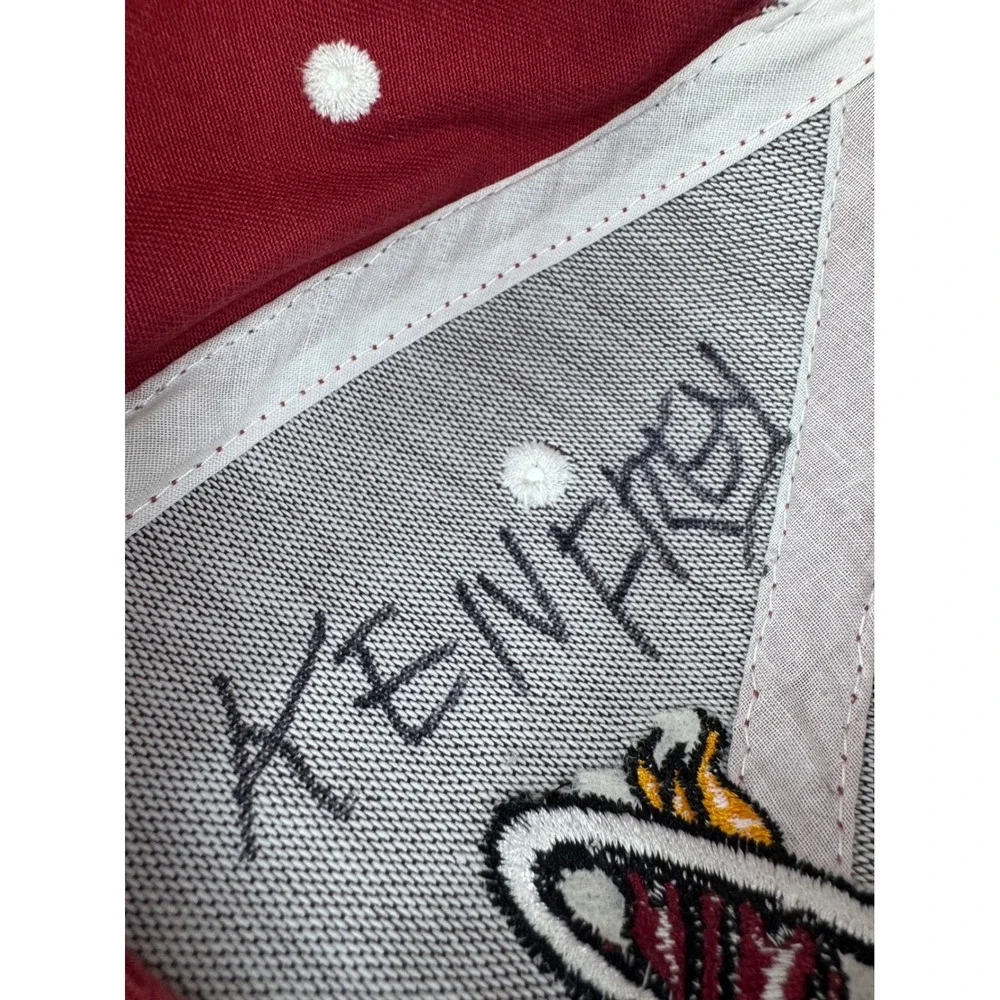 RARE Vtg adidas Miami Heat Youth Snapback Hat‎ Black NBA Basketball UNDERVISOR
